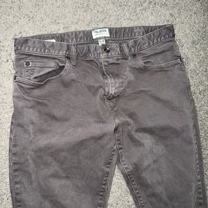Todd Snyder New York Slim Fit Chino Pants Mens 5 Pocket Denim Jeans Brown 32x34